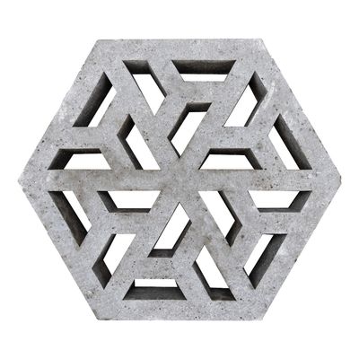 Minimaal 30! Oud Hollandse ECO-tegel 37,5x37,5x7cm grijs - Gardenlux