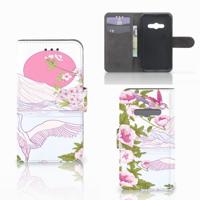Samsung Galaxy Xcover 3 | Xcover 3 VE | Telefoonhoesje | Met pasjeshouder | Bird Standing
