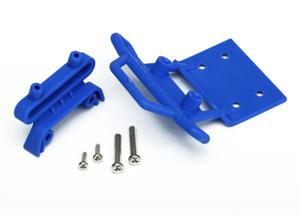 Traxxas - Bumper, front / bumper mount, front / 4x23mm RM (2)/ 3x10mm, TRX-3621X (TRX-3621X)