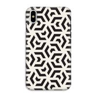 Crazy pattern: iPhone XS Tough Case