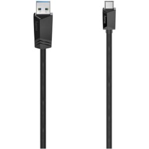 Hama 00200651 USB-kabel 0,75 m USB 3.2 Gen 1 (3.1 Gen 1) USB C USB A Zwart