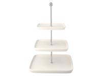 SILVERCREST Porseleinen etagère (Vierkant)