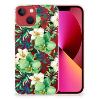 Apple iPhone 13 | TPU Case | Orchidee Groen