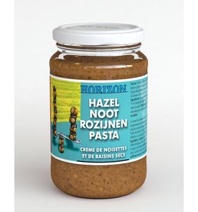 Hazelnoot rozijnenpasta eko bio