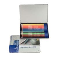 Bruynzeel Van gogh kleurpotloden starterset met 12 kleuren