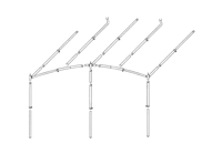 Dorema Onyx luifelframe aluminium 28mm
