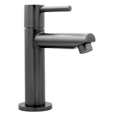 Toiletkraan Best Design Moya Uitloop Recht 14 cm 1-hendel Gunmetal