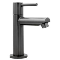 Toiletkraan Best Design Moya Uitloop Recht 14 cm 1-hendel Gunmetal