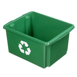 Sunware opslagbox kunststof 32 liter groen 45 x 36 x 24 cm