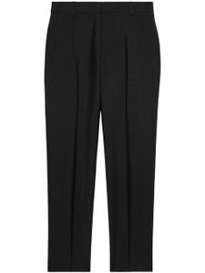 AMI Paris pantalon de tailleur à taille haute - Noir