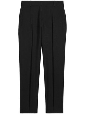 AMI Paris pantalon de tailleur à taille haute - Noir