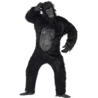 Luxe gorilla verkleed pak L  -