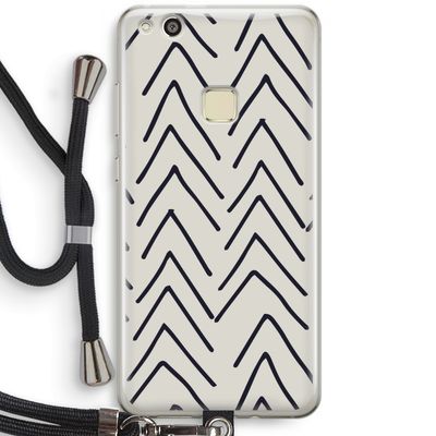 Marrakech Arrows: Huawei Ascend P10 Lite Transparant Hoesje met koord