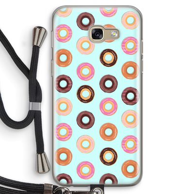 Donuts: Samsung Galaxy A5 (2017) Transparant Hoesje met koord