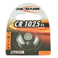 Ansmann 3V Lithium CR1025 Wegwerpbatterij - thumbnail