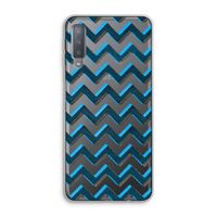 Onderbroken lijn: Samsung Galaxy A7 (2018) Transparant Hoesje