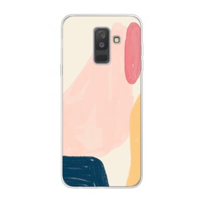 Saturday Flow: Samsung Galaxy A6 Plus (2018) Transparant Hoesje