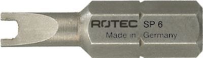 Rotec PRO Insertbit Spanner S6 L=25mm C 6,3 BASIC - 10 stuks - 8140006 Rotec PRO Insertbit Spanner S6 L=25mm C 6,3 BASIC - 10 stuks - 8140006