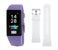 Horlogeband Smartwatch Calypso K8500-2 Kunststof/Plastic Wit 13mm - thumbnail