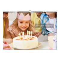 Verjaardagskalender A3 Liggend