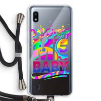 Touch Me: Samsung Galaxy A10 Transparant Hoesje met koord