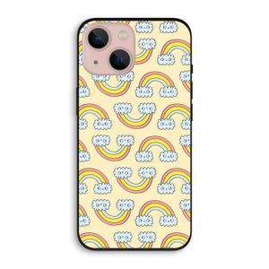 Regenboog: iPhone 13 Biologisch afbreekbaar hoesje