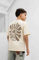 Ballin Amsterdam Sunshine T-Shirt Kids Beige - Maat 128 - Kleur: Beige | Soccerfanshop