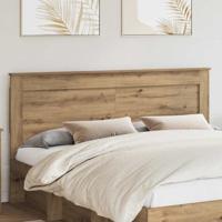 Hoofdbord met hoofdeinde Artisan Eiken 200 cm Bewerkt hout