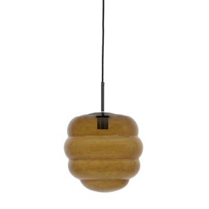 Light & Living - Hanglamp MISTY - Ø30x37cm - Bruin