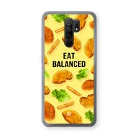 Eat Balanced: Xiaomi Redmi 9 Transparant Hoesje