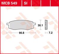 TRW Remblokken, en remschoenen voor de moto, MCB549 Allround organisch