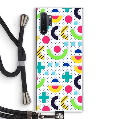 8-bit N°1: Samsung Galaxy Note 10 Plus Transparant Hoesje met koord