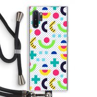 8-bit N°1: Samsung Galaxy Note 10 Plus Transparant Hoesje met koord