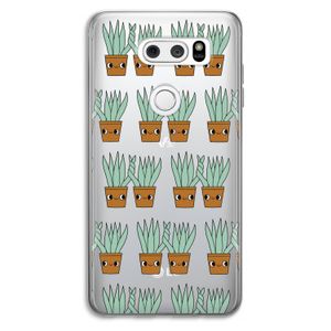 Sansevieria: LG V30 Transparant Hoesje