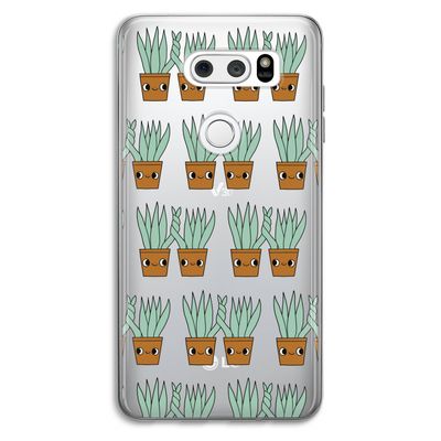 Sansevieria: LG V30 Transparant Hoesje