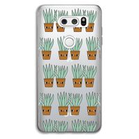 Sansevieria: LG V30 Transparant Hoesje