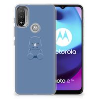 Motorola Moto E20 | E40 Telefoonhoesje met Naam Baby Rhino - thumbnail