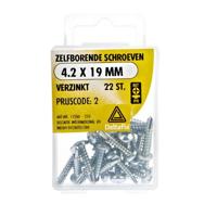Zelfb.schroef 4.2x19mm verz 22st - Deltafix