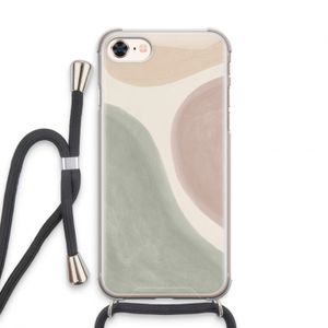 Geo #6: iPhone 8 Transparant Hoesje met koord