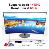 CLUB3D Mini DisplayPort 1.4 to HDMI 2.0a HDR Active Adapter - thumbnail