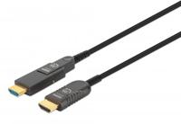 Manhattan 355544 HDMI-kabel HDMI Aansluitkabel HDMI-A-stekker, HDMI-micro-D-stekker 70 m Zwart 4K UHD - thumbnail