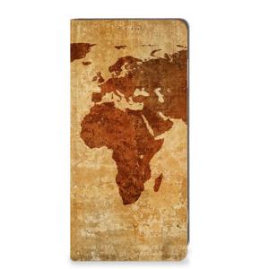 Motorola Moto G24 | G04 | G24 Power Book Cover Wereldkaart