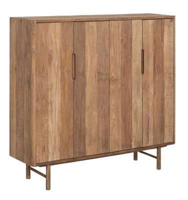 DTP Home Opbergkast 'Bliss' Teakhout, 140 x 130cm