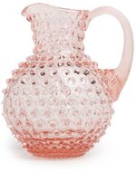 KLIMCHI carafe Hobnail en verre - Rose - thumbnail