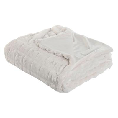 Deken Home ESPRIT Beige 220 x 240 x 1 cm