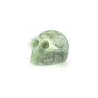 Kristallen Schedel Jade - 45 mm