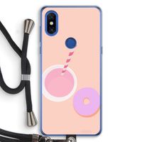 Donut: Xiaomi Mi Mix 3 Transparant Hoesje met koord
