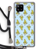 Bananas: Samsung Galaxy A42 5G Transparant Hoesje met koord