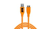 Tether Tools CU5454 USB-kabel 4,6 m USB 3.2 Gen 1 (3.1 Gen 1) USB A Micro-USB B Oranje