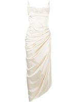 Jacquemus La Saudade Longue Brodée maxi dress - Blanc